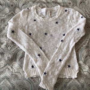 Aeropostale XS sweater with stars